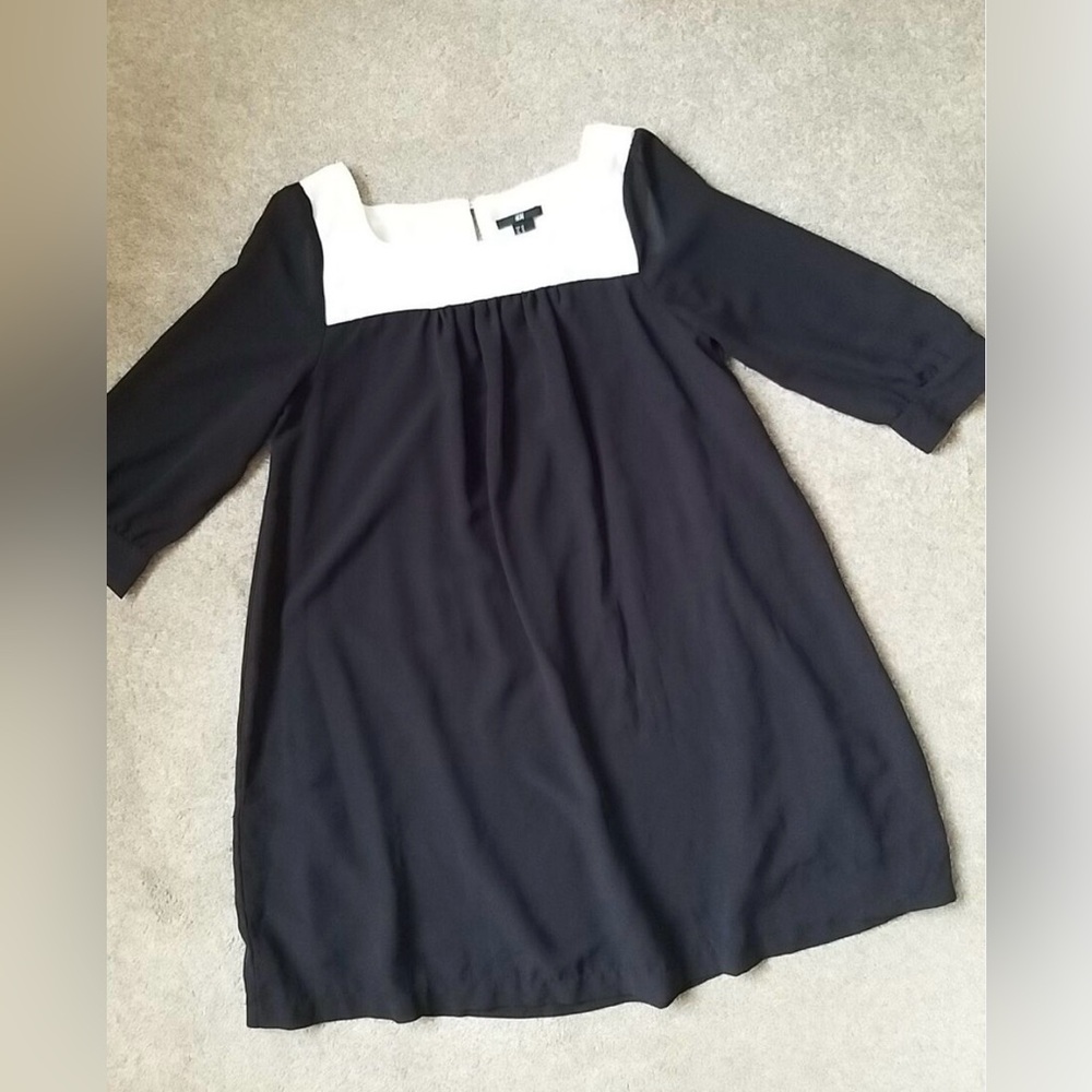 Women's H&M Black & White Dress Size 6